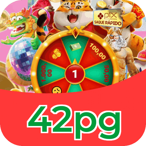 Interface do aplicativo 42pg mostrando jogos disponíveis no iOS e Android